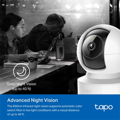 Camera trong nhà TP-Link Tapo Pan/Tilt Home Security Wifi 4MP 2K C222 - Hàng chính hãng