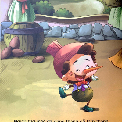 Truyện Cổ Tích Kinh Điển Thế Giới Hay Nhất - Pinocchio Chú Bé Người Gỗ