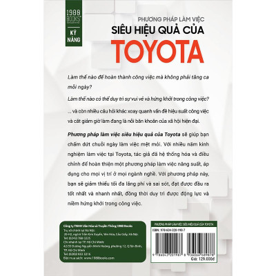 Phương Pháp Làm Việc Siêu Hiệu Quả Của Toyota - Bản Quyền