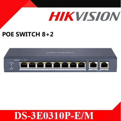 Switch mạng 4, 8, 16,24  cổng POE HIKVISION dùng cho camera IP cấp nguồn POE.  DS-3E1106P-EI/M, DS-3E1310P-EI/M, DS-3E1318P-EI/M , DS-3E1326P-EI/M - hàng chính hãng