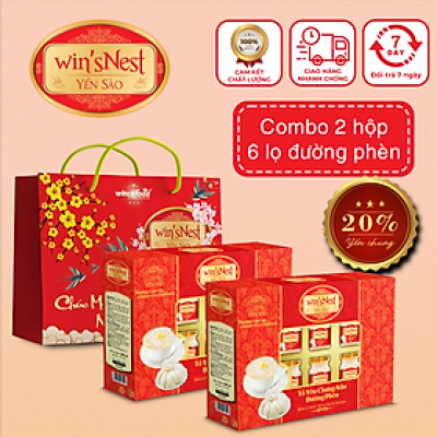 Combo 2 hộp Yến sào win