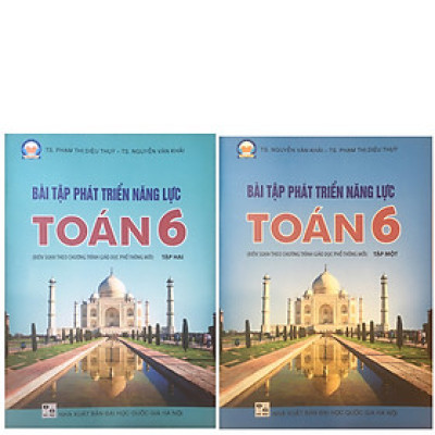 Combo Sách Bài Tập Phát Triển Năng Lực Toán 6 Tập 1 + Tập 2 (Biên Soạn Theo Chương Trình Giáo Dục Phổ Thông Mới)