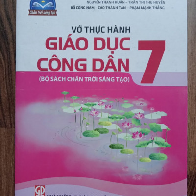 Sách - Vở thực hành giáo dục công dân 7 (Bộ sách Chân trời sáng tạo)
