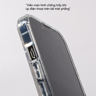 Ốp lưng giảm sốc chống va đập chống ố vàng cho iPhone 15 Pro Max / 15 Pro / 15 Plus / iP 15 hiệu X-level ICE Crystal trang bị đệm khí ẩn bốn góc, Mặt lưng PC chống ố vàng - Hàng nhập khẩu