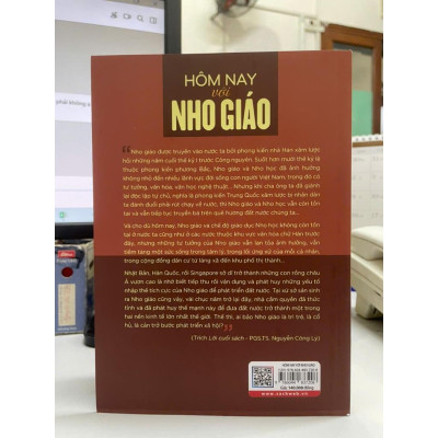 Sách - Hôm Nay Với Nho Giáo - NXB Tổng Hợp