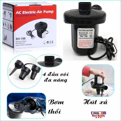 Bơm Điện 2 Chiều Dùng Cho Nệm Hơi, Ghế Hơi, Bể Phao Bơi