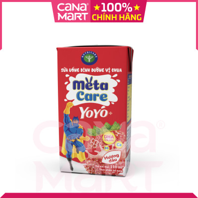 [Thùng 48H x 180ml] Sữa chua uống 03 vị Nutricare giúp bé tinh anh cao lớn (hương cam, dâu, đào)