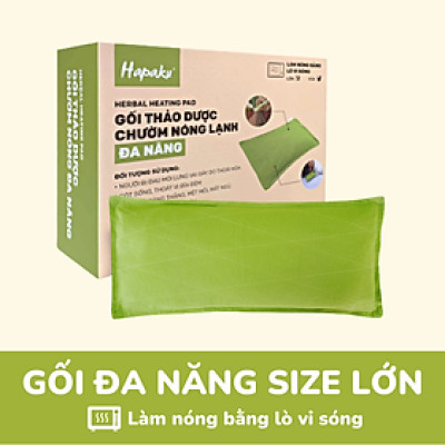 Túi chườm nóng thảo dược giảm đau khớp gối dùng lò vi sóng - Hapaku