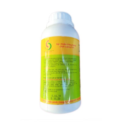 Phân bón hữu cơ sinh học Dịch trùn quế thủy phân - Phân trùn quế BIO 01 kích thích ra rễ và tốt lá (chai 500ml)