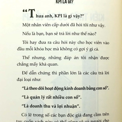 KPI - Công Cụ Quản Lý Nhân Sự Hiệu Quả (Tái Bản)