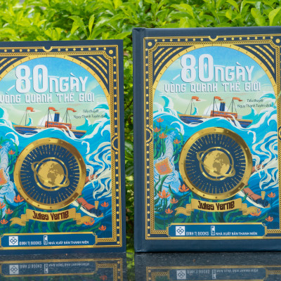 Sách - 80 ngày vòng quanh thế giới (Bìa mềm) - Đinh Tị Books