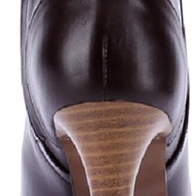 Giày Boot Nữ Da Bò Huy Hoàng HT7038 - Nâu