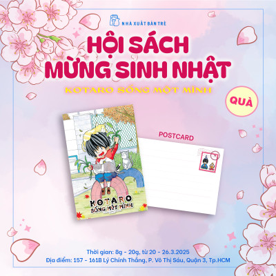 Truyện tranh: Poster - Post card Hội sách NXB Trẻ + IPM + Kim Đồng (Chang Book)