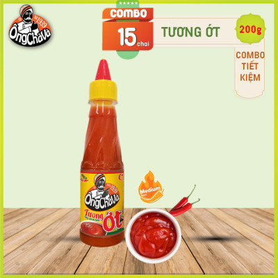 Combo 15 Chai Tương Ớt Ông Chà Và 200g