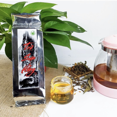  TRÀ SAM HỒNG VG ( Gói Lớn 500g)- Mát gan, giải độc, hỗ trợ ngủ ngon - NPP EHOMEPIRE