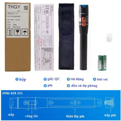 Bút soi cáp Quang 10km BWJ650-10 giá rẻ