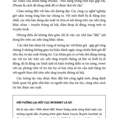 Báo Chí Trên Thiết Bị Di Động Và Nền Tảng Truyền Thông Xã Hội - TRE