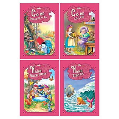 Sách - Bộ Sách Những Nàng Công Chúa Nhỏ - Combo 4 Tập - Đông A