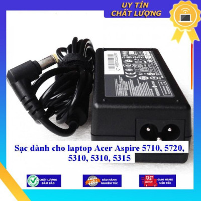 Sạc dùng cho laptop Acer Aspire 5710 5720 5310 5310 5315 - Hàng Nhập Khẩu New Seal