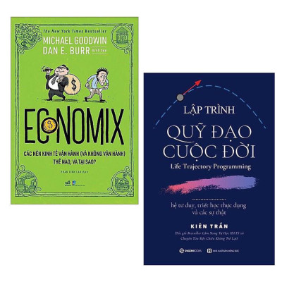 Combo Sách Kỹ Năng Sống - Kỹ Năng Làm Việc Thay Đổi Cuộc Đời: Economix - Các Nền Kinh Tế Vận Hành (Và Không Vận Hành) Thế Nào Và Tại Sao? + Lập Trình Quỹ Đạo Cuộc Đời