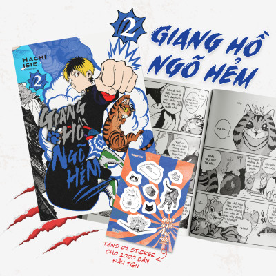 Sách - Giang Hồ Ngõ Hẻm - Tập 2 - Bản Đặc Biệt - Tặng Kèm Sticker