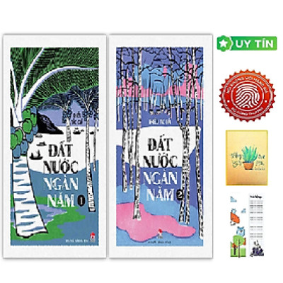 Combo Đất Nước Ngàn Năm (2 Tập) (Tặng Kèm Bookmark CÚ MÈO + SỔ TAY XƯƠNG RỒNG)