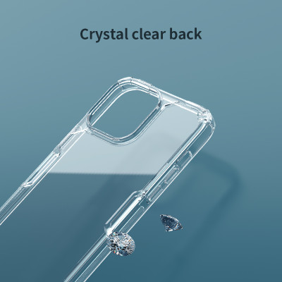 Ốp lưng cho iPhone 13 Pro Max Nillkin Nature TPU Pro Case - Hàng chính hãng