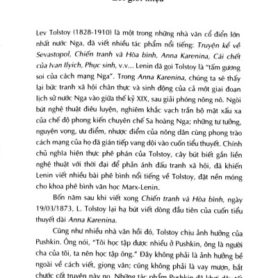 Anna Karenina - Tập 1 (Tái Bản 2023)