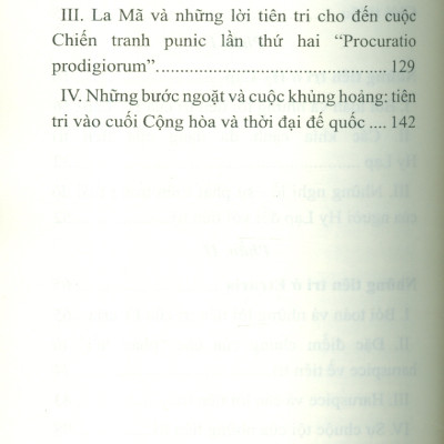 Những Tiên Tri Trong Thời Cổ Đại (Hy Lạp, Etrria Và La Mã)
