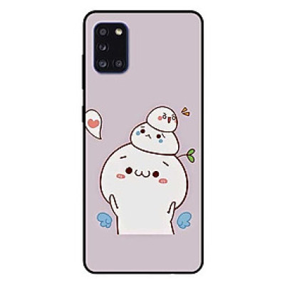 Ốp lưng dành cho Samsung A31 mẫu Ba Bé Bánh Bao