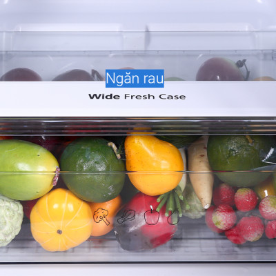 Tủ lạnh Panasonic Inverter 366 lít NR-TL381VGMV - Hàng chính hãng (Chỉ giao HCM)