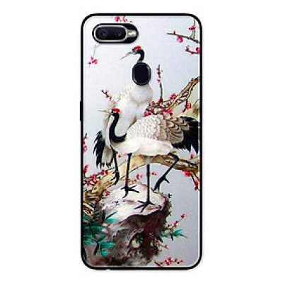 Ốp Lưng in cho Realme 2 Pro Mẫu Hạc Anh Đào - Hàng Chính Hãng