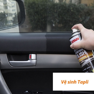 Xịt vệ sinh làm mới Taplo Tapli chi tiết nhựa ô tô G-2007A 450ml