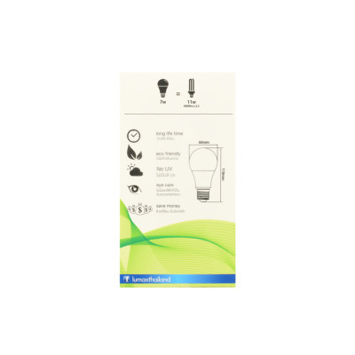 Bóng đèn LED BULB LUMAX#ECOBULB-690LM/865/7W/E27/ECO DAYLIGHT 