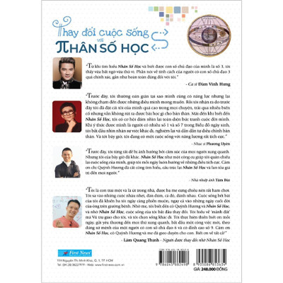Sách - Thay Đổi Cuộc Sống Với Nhân Số Học - Lê Đỗ Quỳnh Hương - First News