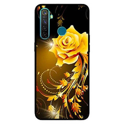 Ốp Lưng in cho Realme 5 Pro / Realme Q Mẫu Hoa Hồng (4) - Hàng Chính Hãng