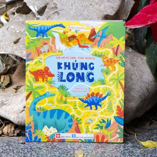 Sách - Giải mã mê cung - Phát triển IQ cho trẻ từ 6 tuổi - Combo 2 Cuốn - Đinh Tị Books