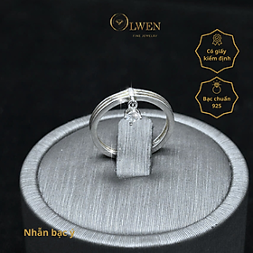 NHẪN BẠC Ý 925 OLWEN FINE JEWELRY - NM126.1