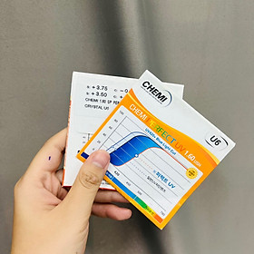 Tròng kính cận-loạn-viễn-lão chống ánh xanh CHEMI1.60
