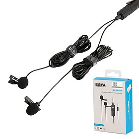 Micro BOYA BY-M1DM Thu Âm To, Tiếng Trong Veo Thích Hợp Cho 2 Người ở Khoảng Cách Xa - Hàng Nhập Khẩu 