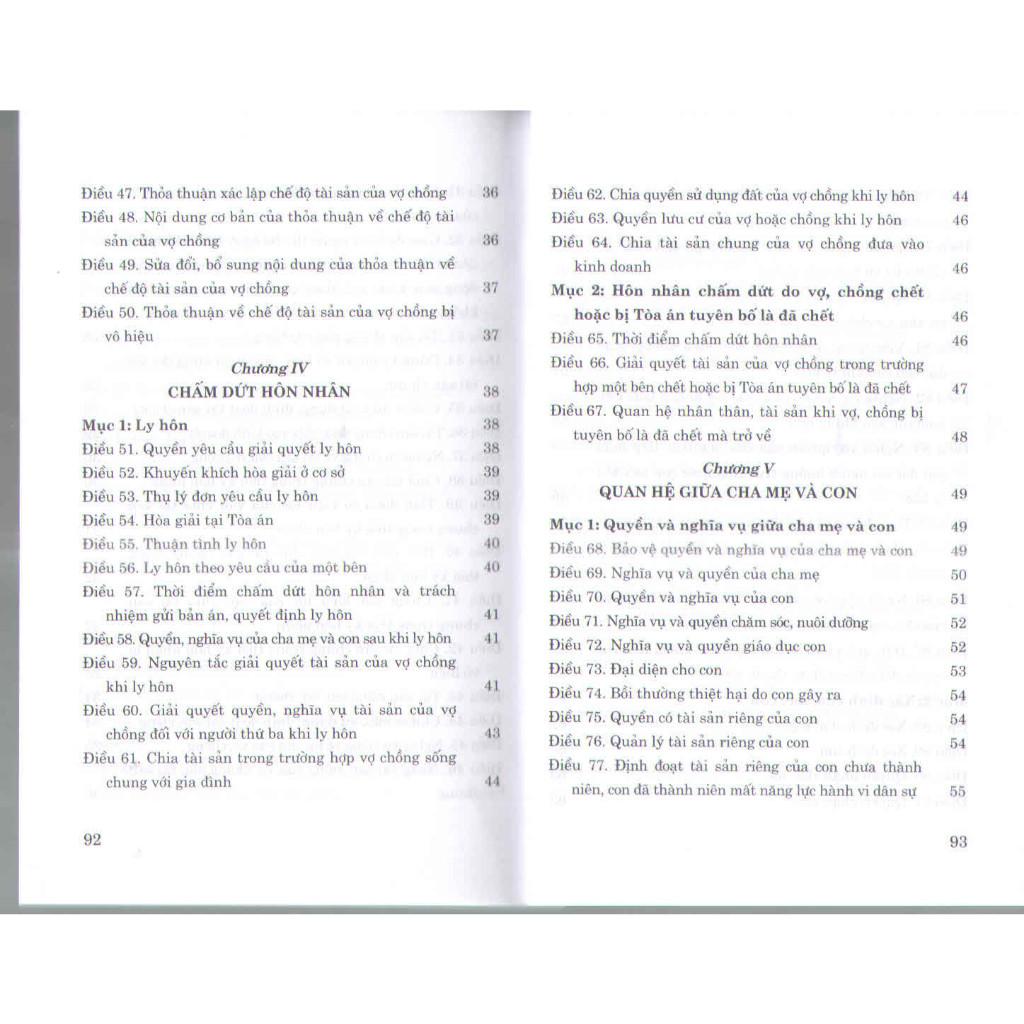 Sách - Luật Hôn Nhân Và Gia Đình Năm 2014 - NXB Chính Trị Quốc Gia
