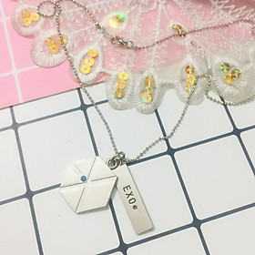 Dây chuyền, vòng cổ logo và tên EXO và thành viên 