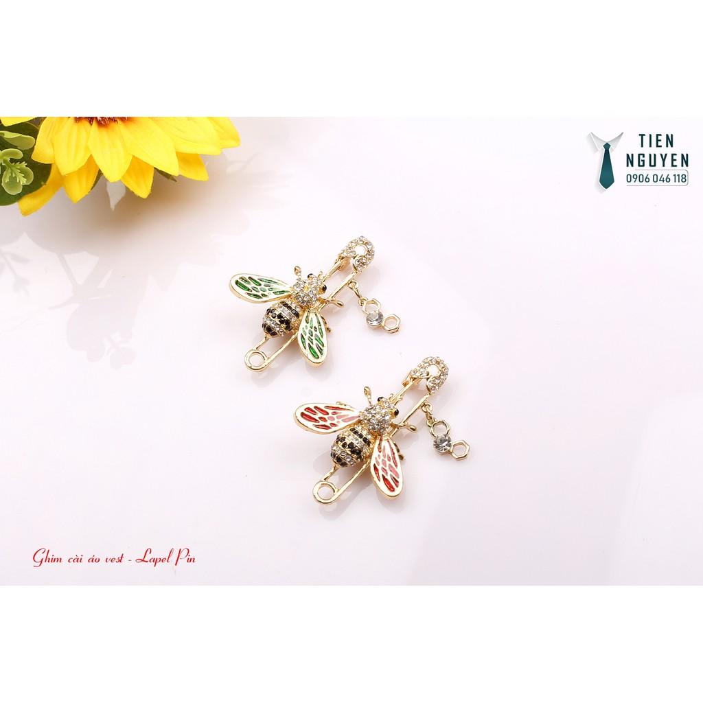 Ghim cài áo - lapel pin - Phụ kiện cài áo đinh đá cao cấp Tien Nguyen