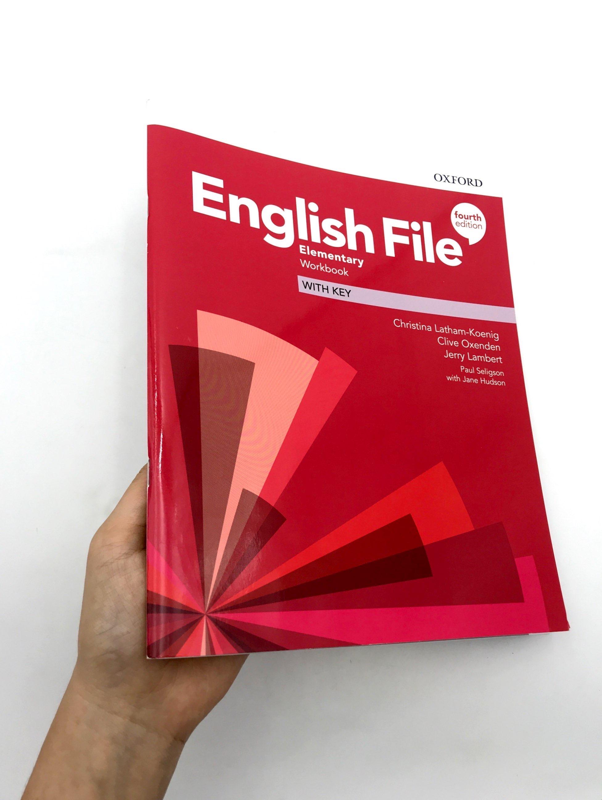 English File 4th Edition: Elementary: Workbook With Key
