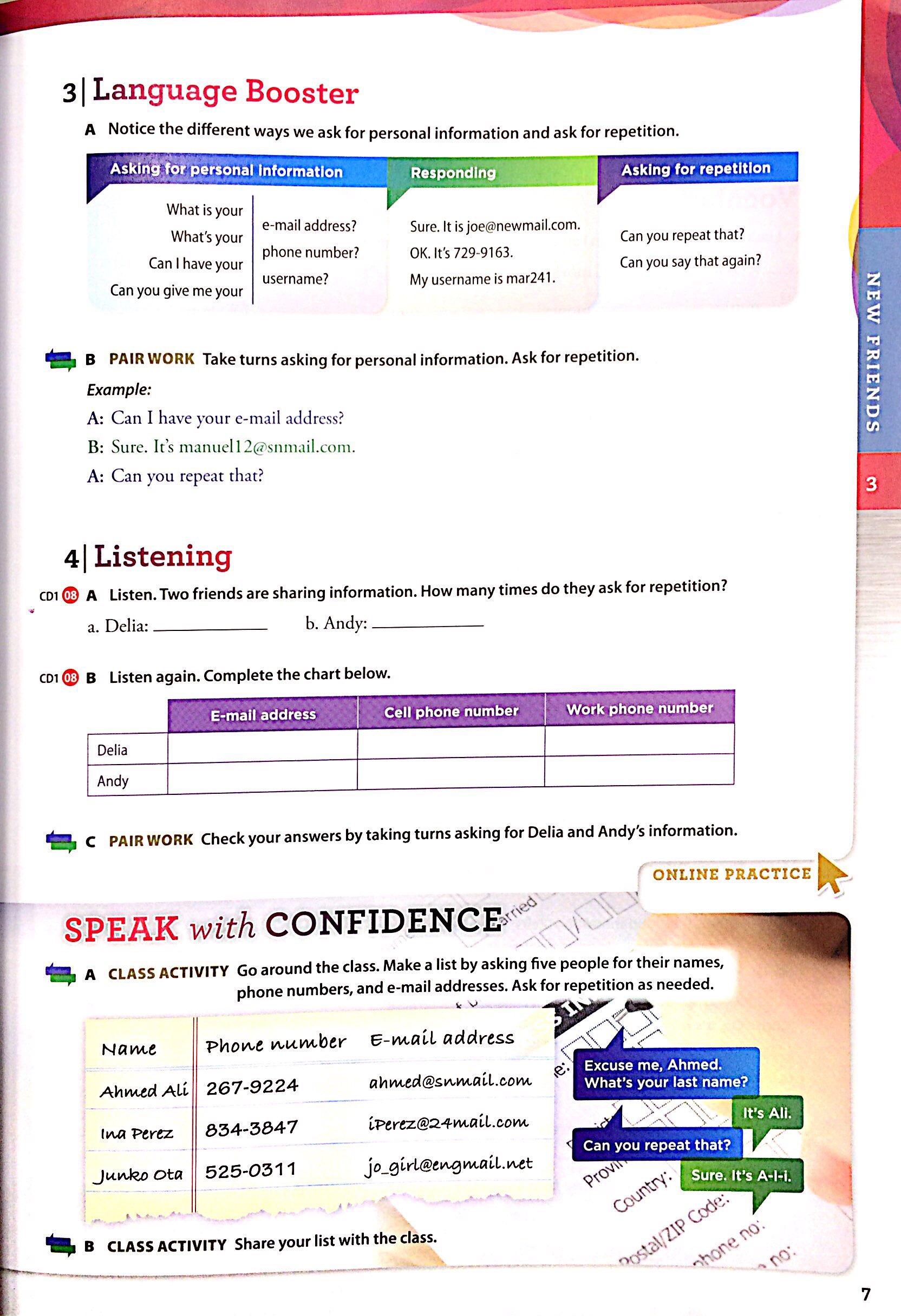 Speak Now 1 Student Book with Online Practice