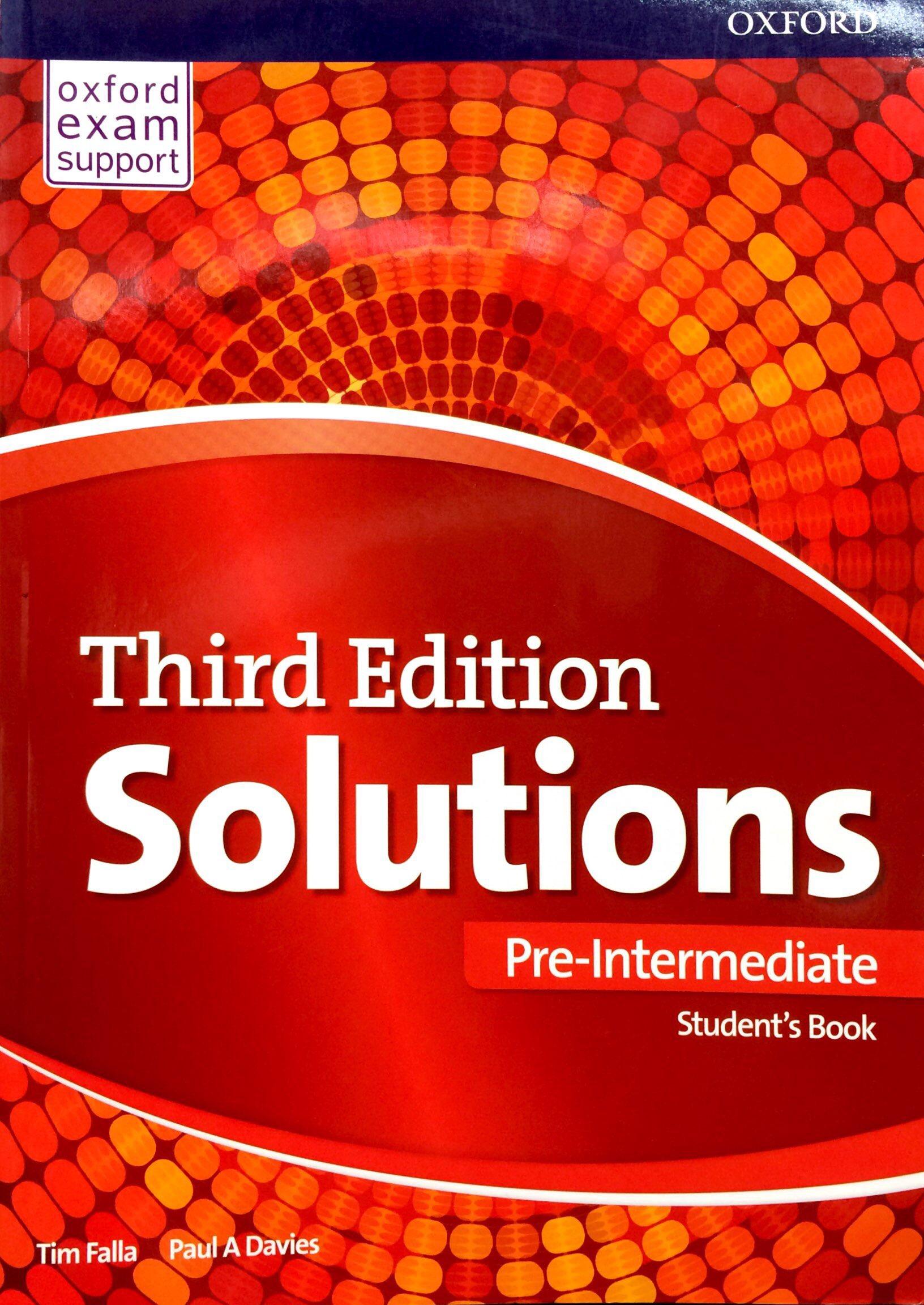 Solutions (3E) Pre-Intermediate Student