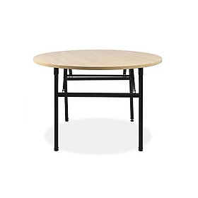 Bàn làm việc Juno Sofa NT 190 BGA14K kiểu gấp mặt tròn 120 x 120 x 75 cm