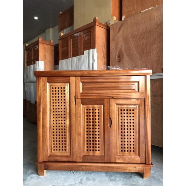 Tủ giầy - giá để giầy gỗ xoan đào
