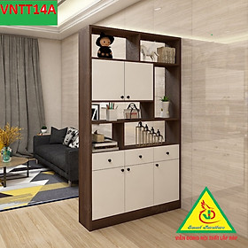 TỦ KỆ TRANG TRÍ KIÊM VÁCH NGĂN TNTT14 - Nội thất lắp ráp Viendong Adv