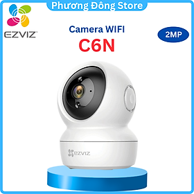Camera wifi Ezviz C6N không dây xoay 360 độ đàm thoại 2 chiều - Hàng chính hãng